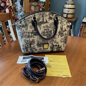 Dooney & Bourke Disney Haunted Mansion Toile Satchel